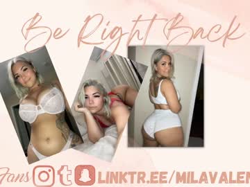 webcam girl milavalentinax live cam image #2360894
